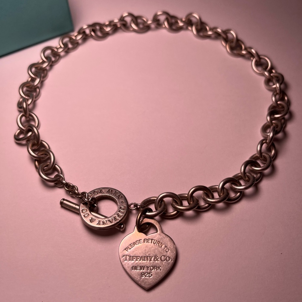 Tiffany & Co Return to Tiffany - Heart Tag Toggle Necklace